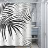 Bathroom Thickened Waterproof Curtain Mildew Proof Shower Curtain Shower Partition Curtain Shower Curtain Bathroom Curtain Free Perforation