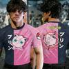 Summer Men's Fitness Tshirts Cartoon Pokémon Gengar Muscle T-shirts Jiu Jitsu Rash Guard Breathable Tees Man Fitness Clothing
