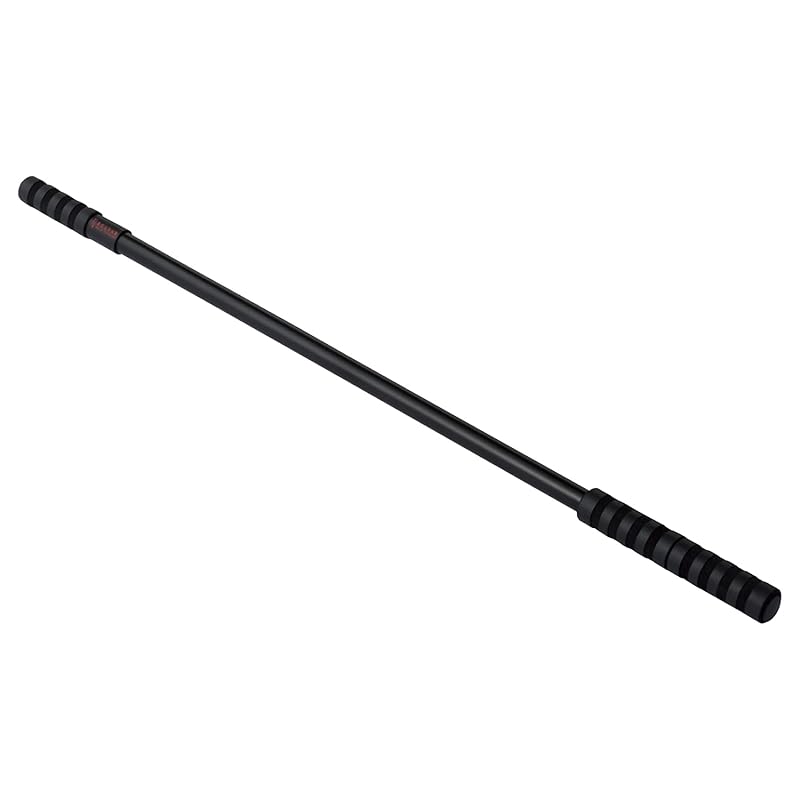

ELECOM Golf Warm-Up Pole with Stretching Menu, Flexibility, Full-Body Warm-Up, Lightweight Aluminum, Black (HCG-PSP01BK)