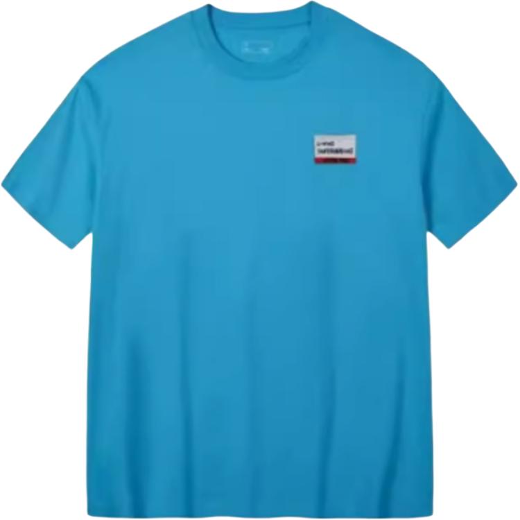 

Li-Ning Loose Fit Cotton Breathable Crew Neck T-Shirt Unisex Tops AHST087-2 2XL