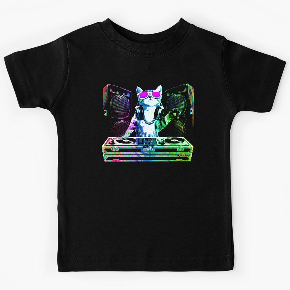 HOUSE CAT (That DJ Kitty) Kids T-Shirt 100
