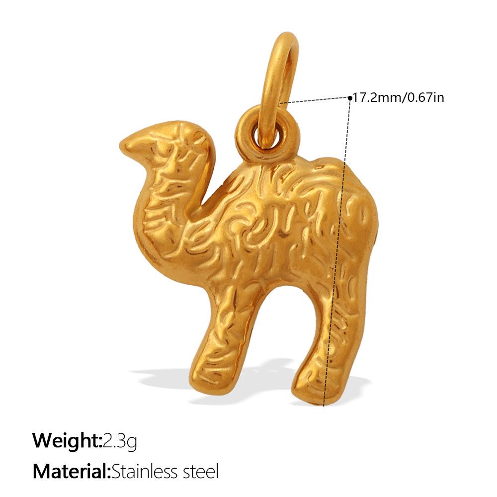 3D Animal Pendant Collection: Lion, Eagle, Deer, and Snake - Versatile Jewelry Accessory