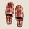 Fashion Comfort Warm Satin Couple Cotton Shoes Concise Casual Home Slippers Fashion Checkered Non-slip Designer Shoes Pantuflas De Mujer