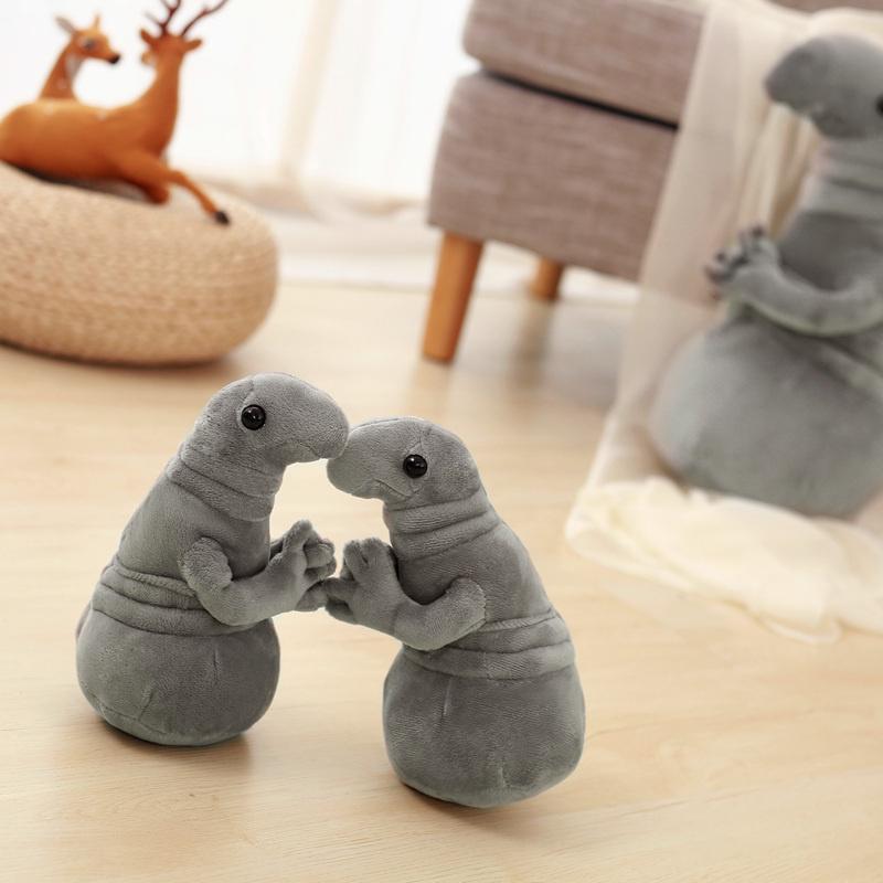 Funny Ugly Alien Plush Toy Soft Plush Pillows Doll Creative Monster Zhduns Statue Dolls Christmas Gift for Children