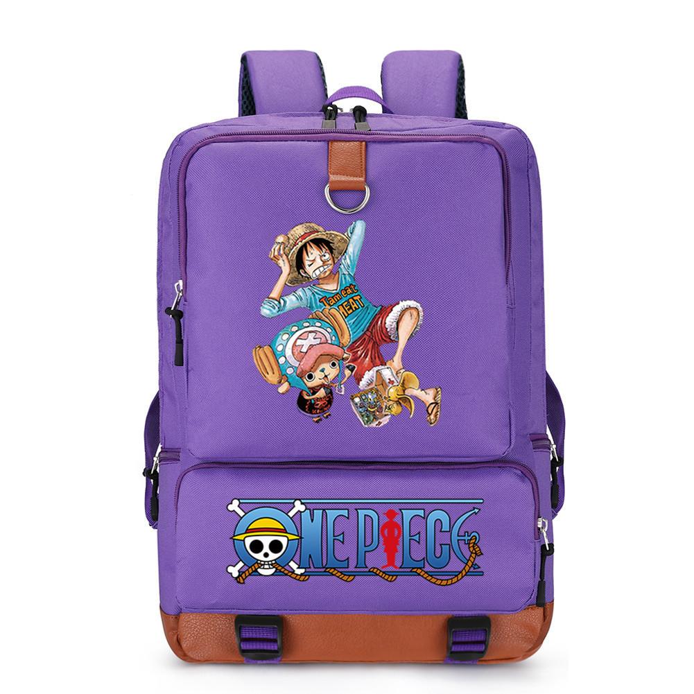 Popular Animation Peripheral Backpack Computer Bag Junior High School Students Personality Large Capacity Schoolbag