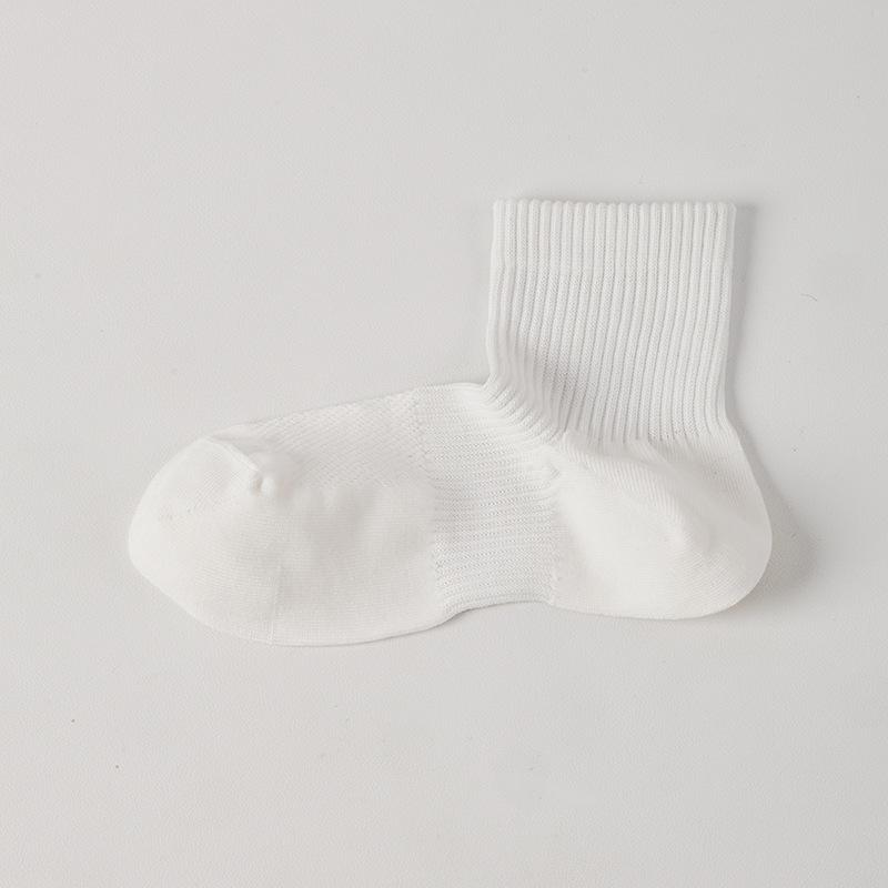 Boneless Socks for Women, Right-angle Mid-calf Socks, Summer Thin Women's Short Socks, Deodorizing and Antibacterial, Mesh Pure Cotton Socks