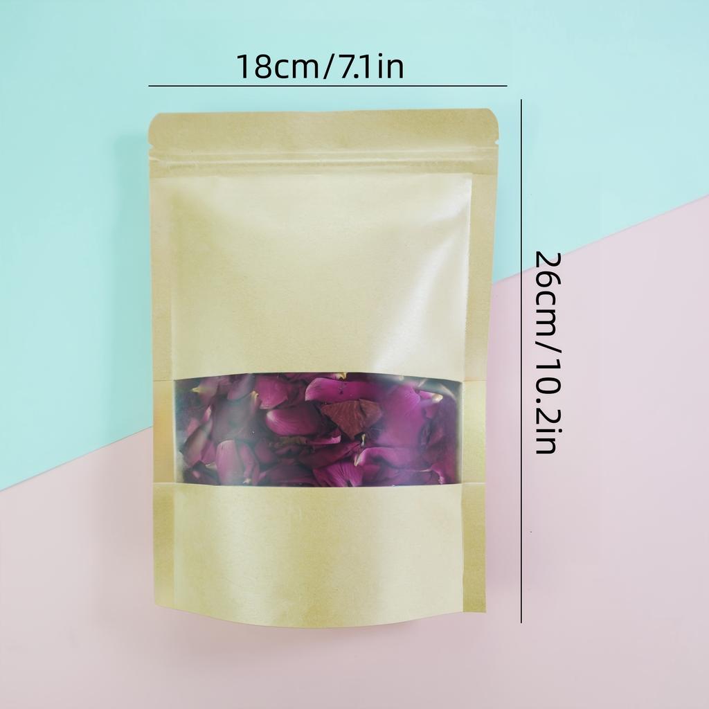 1,76 oz Premium Natürliche Getrocknete Rote Rosenblätter - Perfekt für Hochzeiten, Kerzen- und Seifenherstellung, DIY-Bastelarbeiten