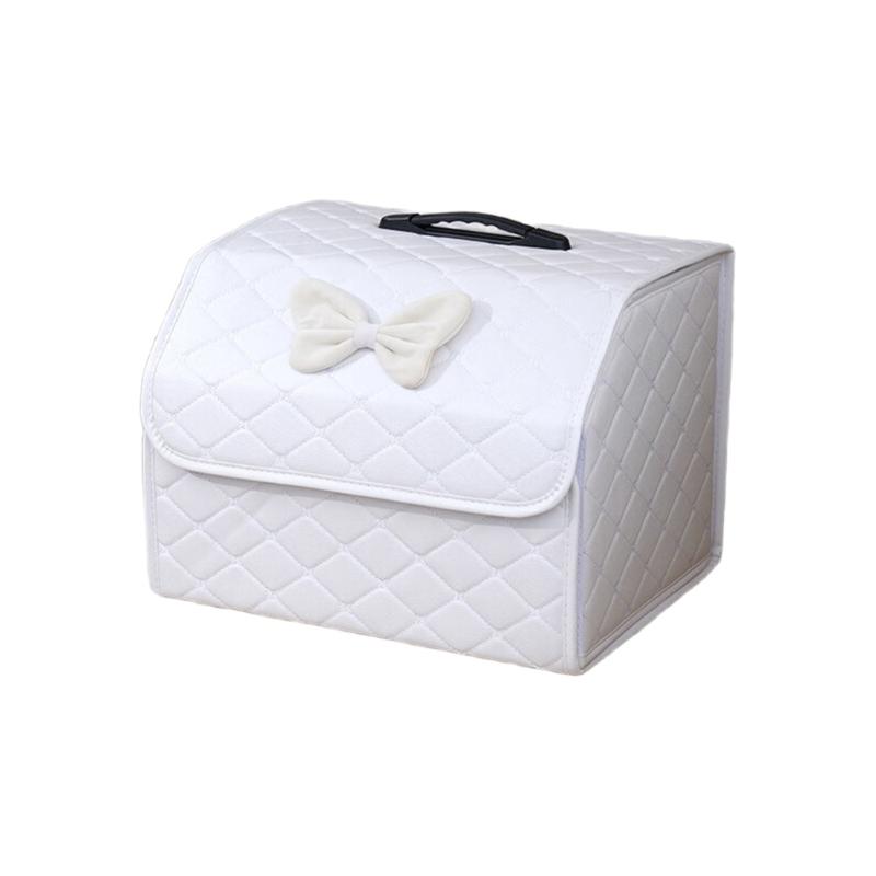 Compact Portable Car Trunk Organizers Foldable Car Trunk Storage Box Enhances Interior Vibrancy Boosts Trunk Tidiness