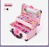 Jieyani Kids' Stage Makeup Set: Eyeshadow & Pretend Play Suitcase