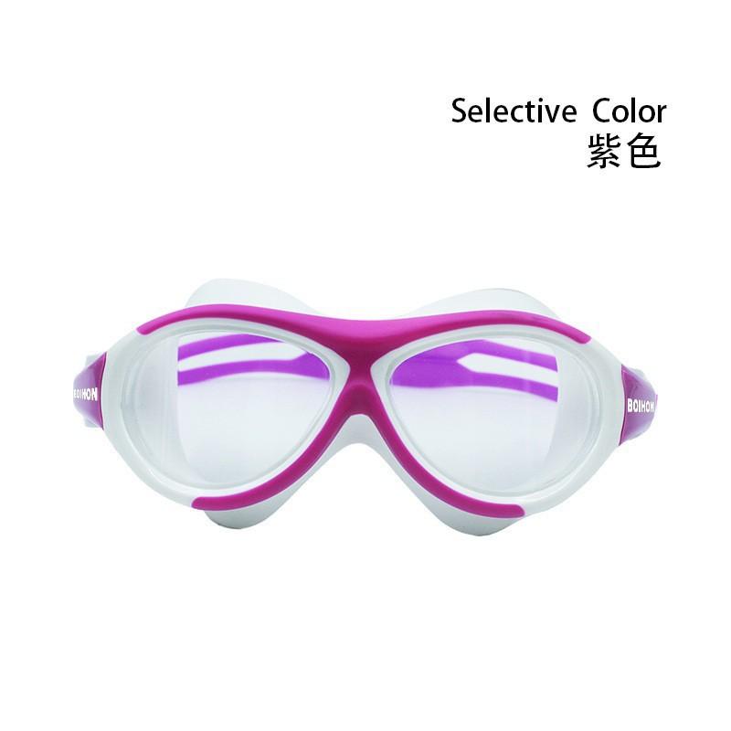 

Новые модные детские очки для плавания для девочек и мальчиков, водонепроницаемые, с защитой от запотевания, высокой четкости, прозрачные, с большой оправой, защитные очки для плавания фиолетовый