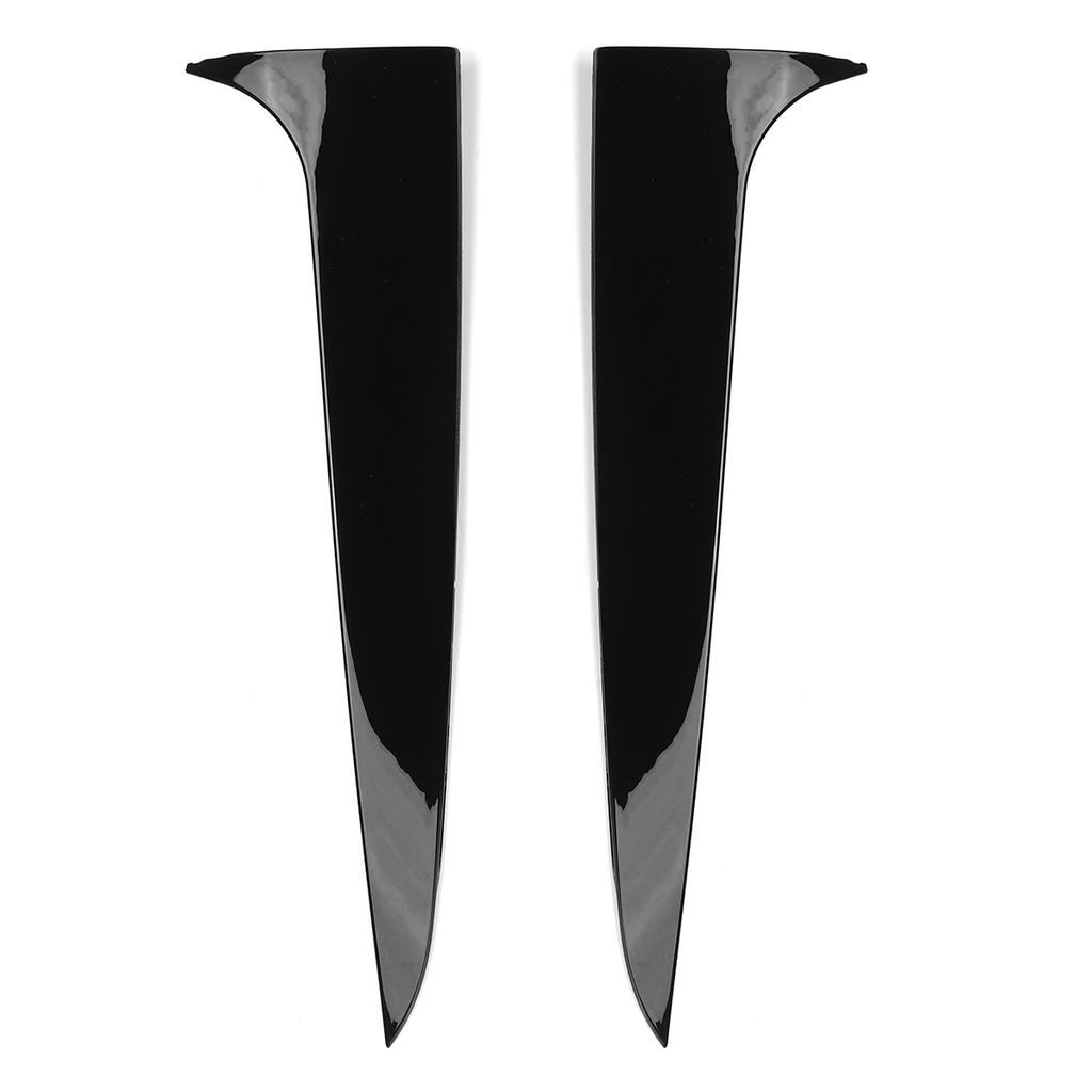 Pair Car Rear Side Window Canard Trunk Spoiler Air Splitter For BMW E84 Accessories