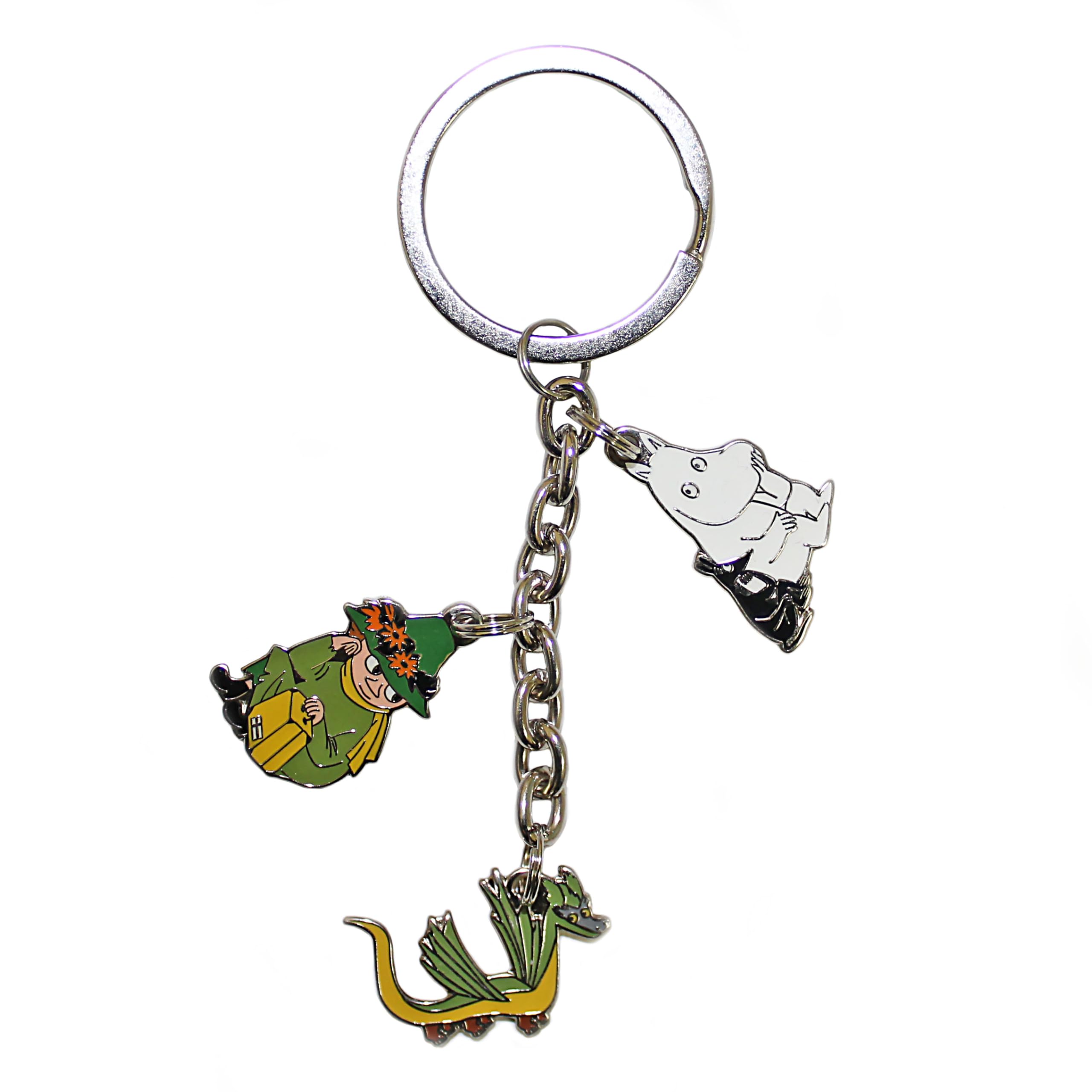 

[TMF] Moomin Shop Exclusive Key Ring Keychain Bag Accessory Nordic Design Moomin and SophusSnufkinThe Last Dragon in the World