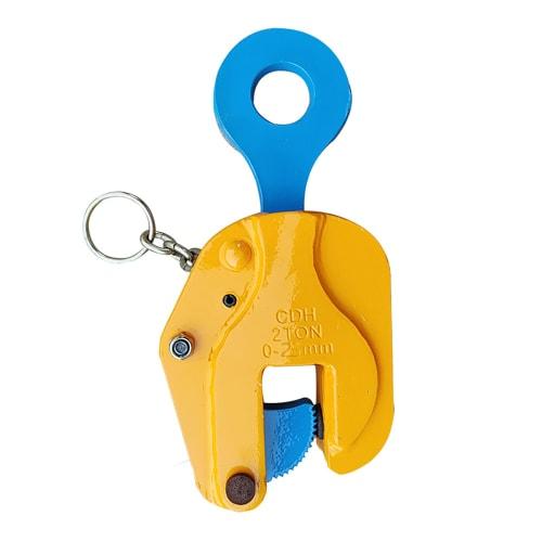 AAGWW Handle Lock Vertical Hanging Clamp with Locking Handle, 2T Load Rating, 0-30mm Opening Diameter, Lifting Device, Lifting Clamp, Construction Mac