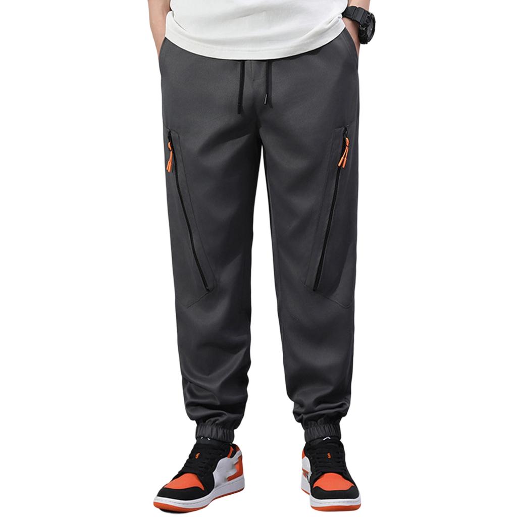 Męskie  Outdoorowe  Sportowe  Luźne  Wszechstronne  Wielokieszeniowe  Spodnie Robocze