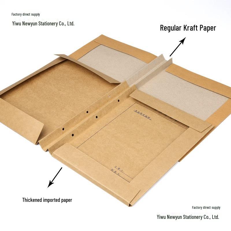 A4 Imported Kraft Paper Document Binding Cover
