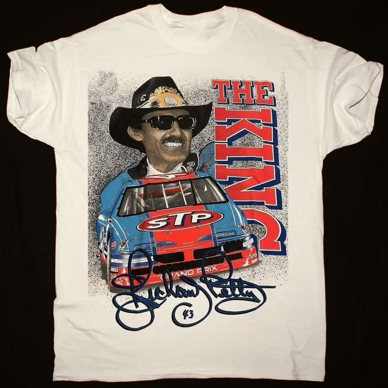 Richard Petty The King 43 Shirt Classic White Unisex S-5XL E1723 XXXXL