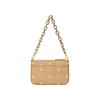 New MCM Leather Shoulder Bag, Portable Crossbody Bag Mini Women's Beige MYZCSSX01I6001