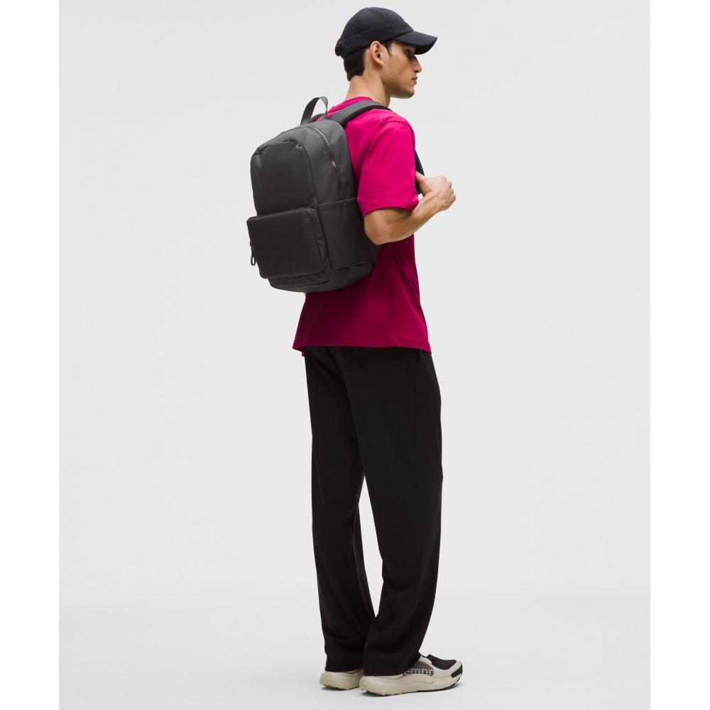 Lululemon Everywhere Backpack 22L *Tech Canvas Blk Ggre