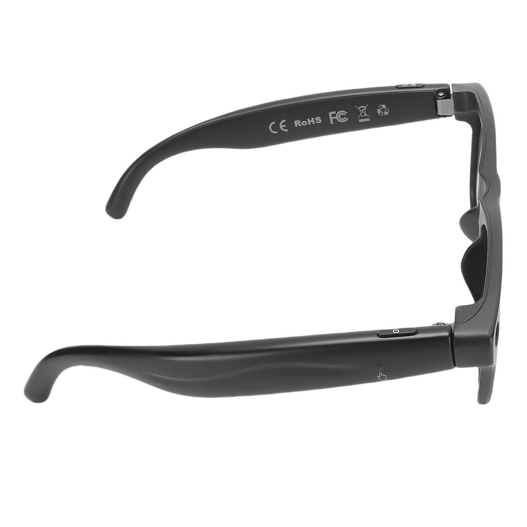 Smart Glasses 4K Camera with Flash Dual Speakers Bluetooth 5.4 Glasses AI Sound Assistant Visual Dialogue Real Time