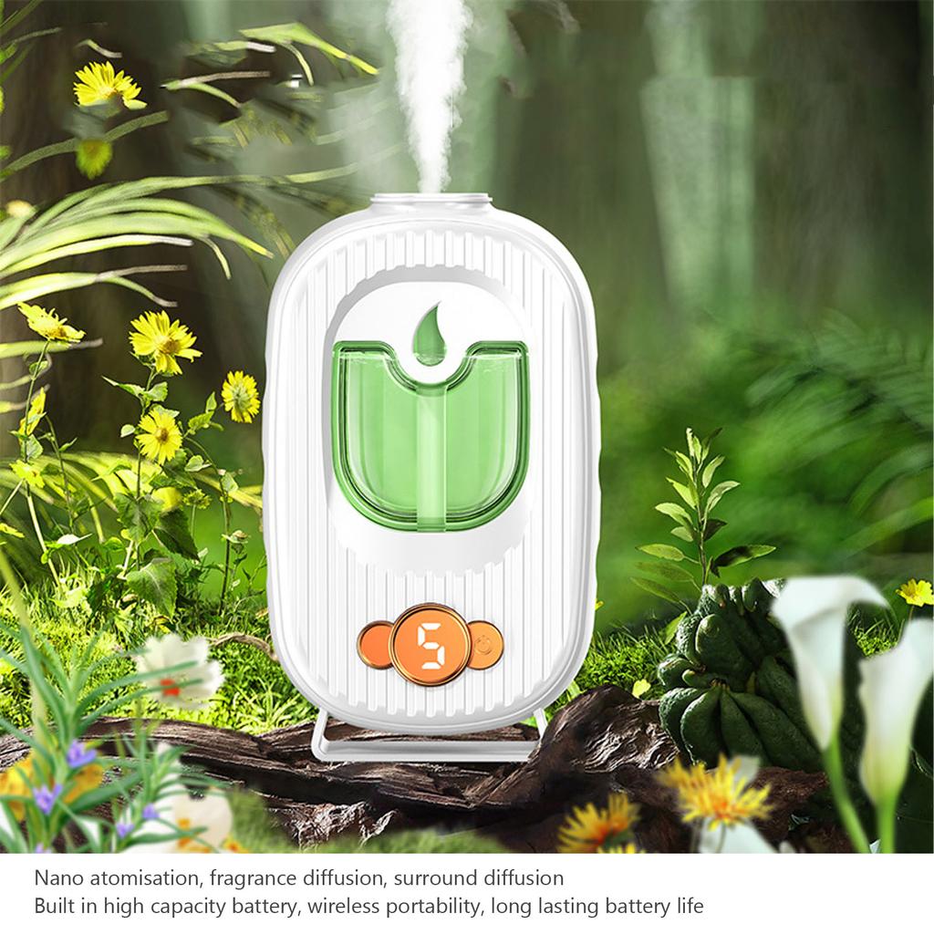 Automatic Fragrance Dispenser Wall Mount Air Freshener Dispenser Electric Spray Aromatherapy Machine for Hotel Commercial Room
