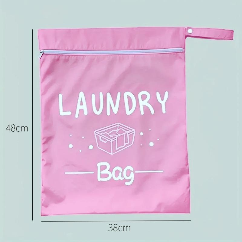 

1pcs Home Goods Waterproof Oxford Cloth Portable Travel Bag Large Capacity Outdoor Travel Gym Storage Laundry Bag розовый