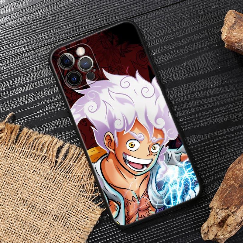 One-Piece Anime Monkey D Luffy Funda For Iphone 17 Case For iPhone 16 15 11 12 13 Mini 17 Pro Max 16 Plus 17E 16E Air Soft Cover