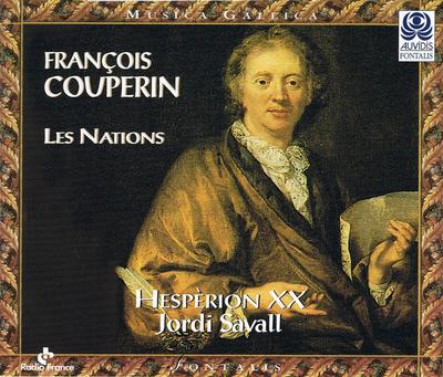 CD COUPERIN - Les Nations ES7700 Auvidis Fontali 1997 France Classique Occasion