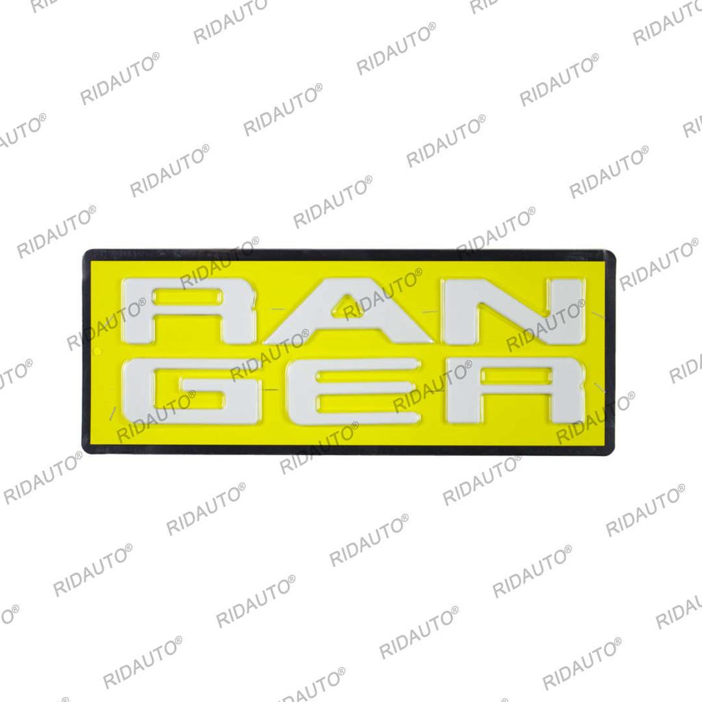 DQDW6 For Ford Ranger T9 2022 2023 Wildtrak Sport XLT XL+ XL 3D Emblem Original Size ABS Models Back Door Logo Letters Rear Gate Trims