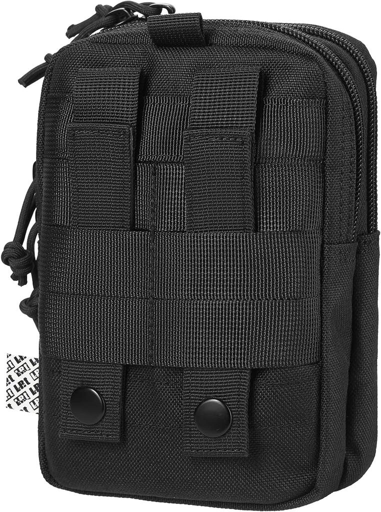 LefRight Multi-Purpose MOLLE Cell Phone Belt Pouch, Military Style Waist Bag for Men and Women