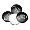 AJI1 56/60MM Car Wheel Center Hub Stickers Caps Accessories for Ford Focus 3 4 MK2 MK3 MK5 Taurus Escape Kuga Explorer Fiesta Mondeo