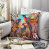 1Pc Birds Flowers Mexican Style Pillow Cover For Home Living Room Bedroom Sofa Office Decorative Pillowcase Soft Throw Pillows