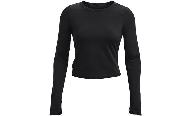 Under Armour Long Sleeved T Shirt Women s Black 1371020-001 L