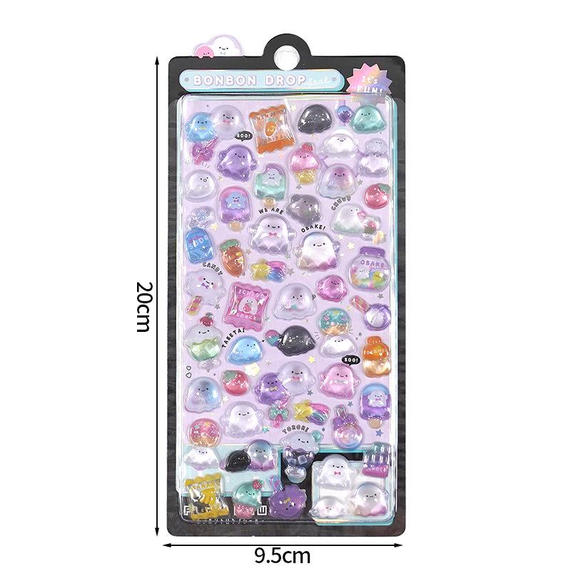 3D Cartoon Animal Stickers Kawaii 3D Decoration Stickers Stationery Sticker Scrapbook Sticker Decals DIY Phone Case Sticker