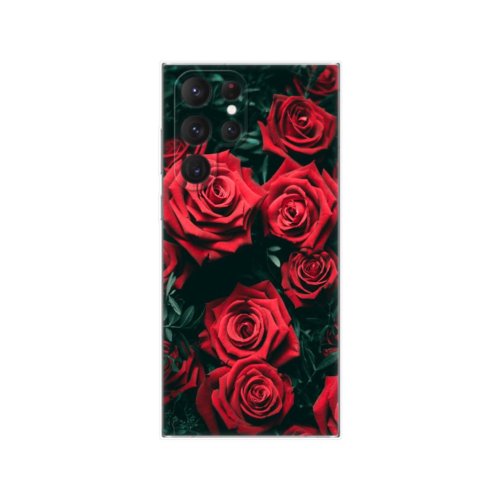 Samsung Galaxy S22 için | S22+ | S22 Ultra 5G Kılıf Samsung S22 Plus Telefon Arka Kapak GalaxyS22 S 22 Tampon Funda Silikon TPU