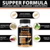 Bcuelov Korean Ginseng Capsules 2800mg with Ginkgo Biloba Leaves and South African Drunken Eggplant to Boost Energy and Endurance 120 Capsules