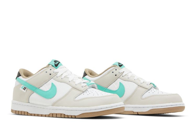 Kids' Sneakers Nike Dunk Low Split Seam White Tan Mint (GS) White/Tan-Mint