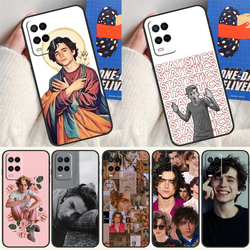 Timothee Chalamet Actor For Oppo A40 A60 A80 A18 A38 A58 A78 A98 A79 A16 A76 A96 A15 A74 A94 A54 A77 A17 Phone Case