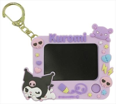 Jedinečná kresliaca mini tabuľka Sanrio postavičiek Kuromi, Materiál ABS, Vymazateľná, Vzdelávacia hračka pre deti, Kuromi, Cca. D1,3 x Š9 x V7,7 cm (SR-0111KR)
