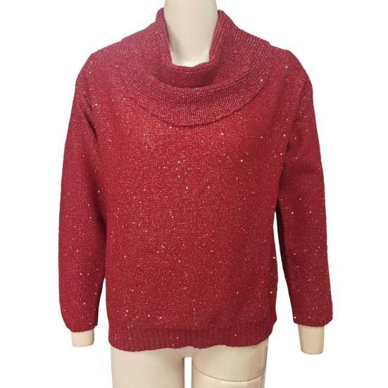 Pulover Dama Guler Leagăn Mânecă Lungă Culoare Solidă Jumper Topuri Croială Slim Moale Respirabil Iarnă Stratificare Topuri Tricotate Casual