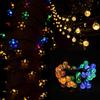 Solar Garden Led String Lights Waterproof For Patio Party And Holiday Decor