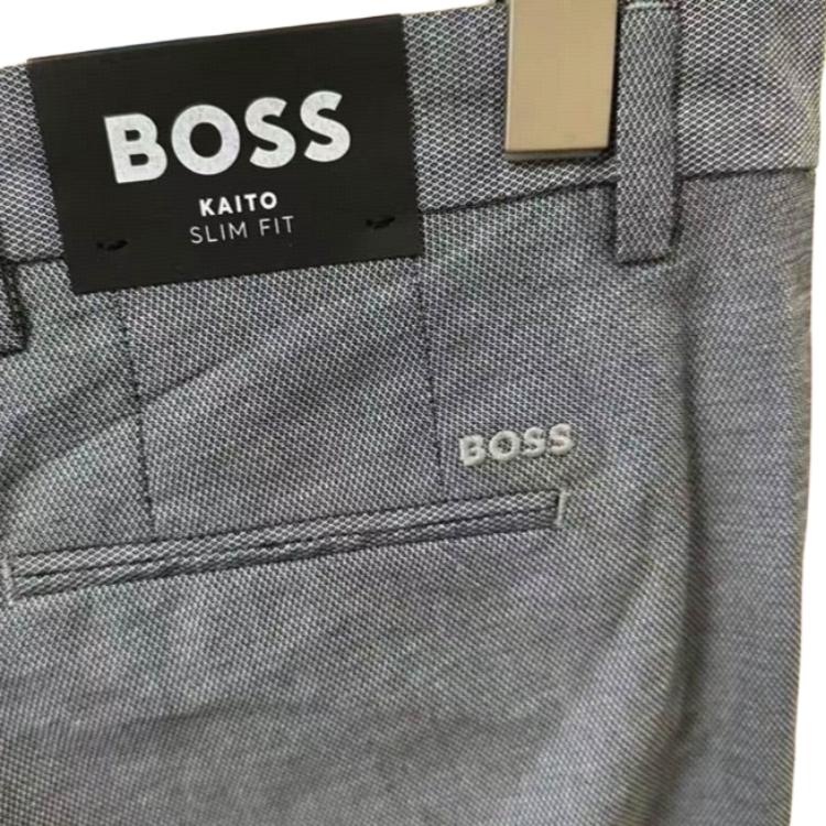 Hugo Boss SS22 Casual Pants Men's Gray 50466474-404