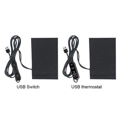 12V USB Motorrad Heizgriffabdeckung 3 Gänge Beheizte Handgriffe Elektrische Beheizte Griffabdeckung Motorradzubehör