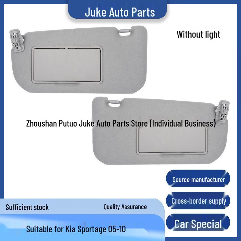 Compatible Gray Pair for 2005-2010 Kia Sportage 85202-1F090LX (No Lights)