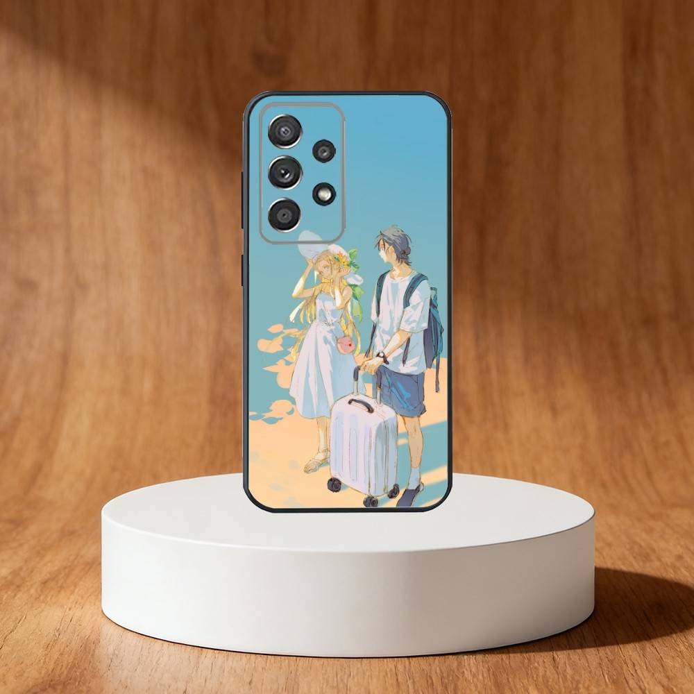 Summer Time Rendering Phone Case For Samsung S25,S24,S21,S22,S23,S30,Ultra,S20,Plus,Fe,Note,10,9,5G Black Cover