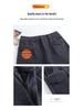 High-Waisted Woolen Wide-Leg Pants with Fleece Lining - Versatile & Fashionable Winter 2025 Style