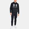 Under Armour Rival Sweatshirts Men's Black Hooded Moderate Regular Unisex 1345628-001