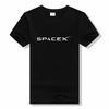 Neues SPACEX SPACE X LOGO T-Shirt für Männer Marke teeshirt Herren Sommer Baumwolle T-Shirt Lässig Kurzarm Rundhals T-Shirt