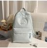 Cartable Design étudiant lycée cartable fille, cartable collège étudiant collège couleur unie étudiant collège simple polyvalent