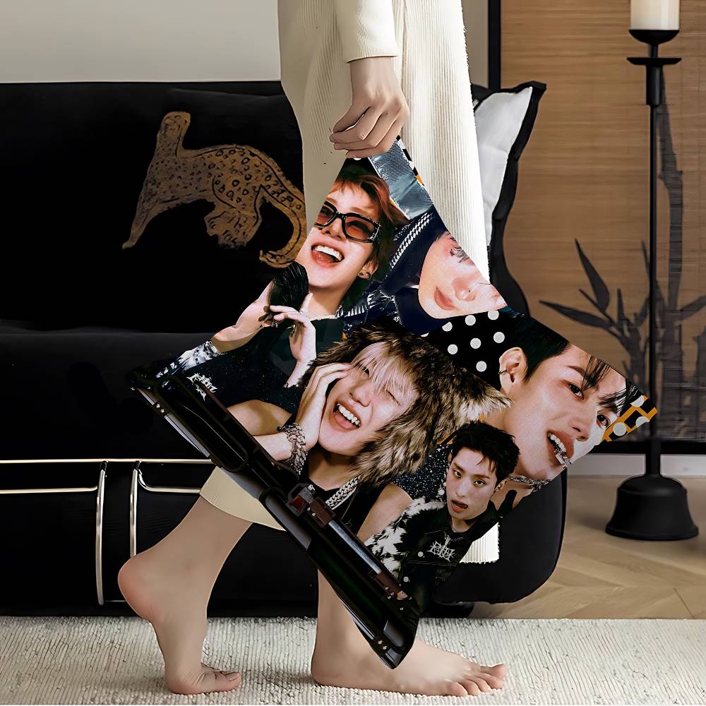 Custom P1Harmony KPOP Decorative Room Aesthetics Pillow Case Home Decor Bedroom Sofa Bed Couch Pillow Cover 45x45