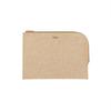 Nakabayashi Recycled Leather [Kuru-Re] Flat Case B6 [All 2 Colors] - Eco-Friendly Stationery Pouch